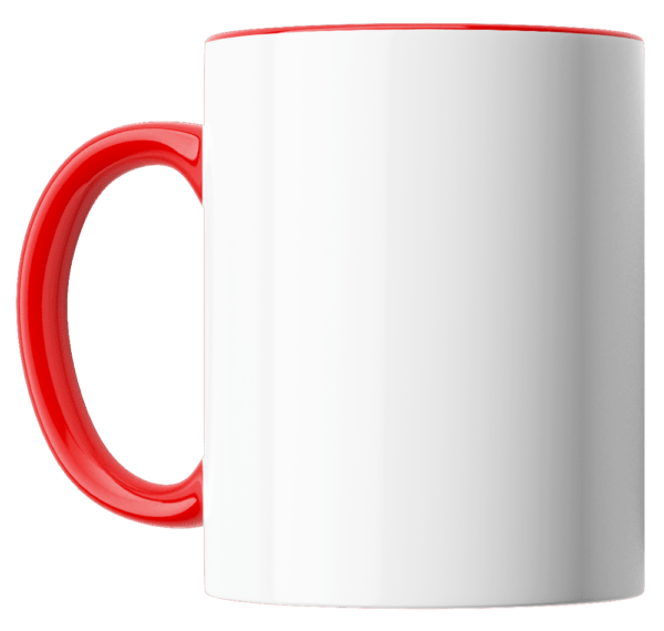 Taza bicolor 11 oz.